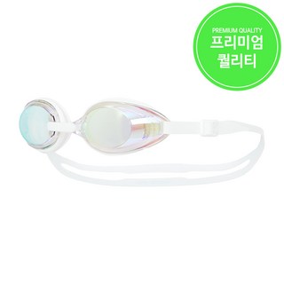 아레나 글리터 미러 수경 A4AC1AG42 (AGW-420M), 1개, 화이트