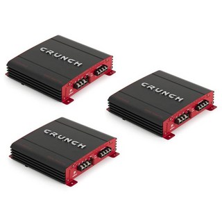 크런치 2 채널 1000와트 차량용 오디오 스테레오 앰프 | PX1000.2 3팩, 크런치 2 채널 1000와트 차량용 오디오 스테레오 앰, 3개