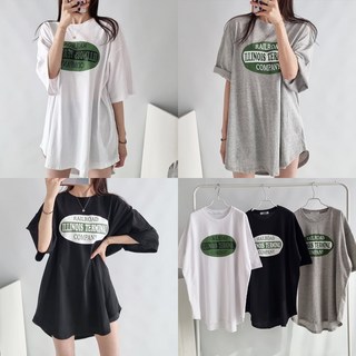 컴퍼니 오버핏 박스 티 여성용 루즈핏 빅사이즈