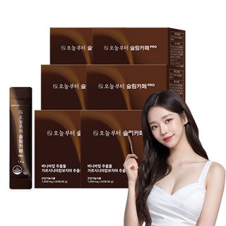 오늘부터 슬림카페 다이어트 커피 다이어트보조제 가르시니아, 6개, 96g