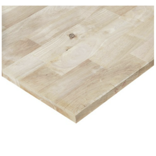 고무나무집성목 가구자재