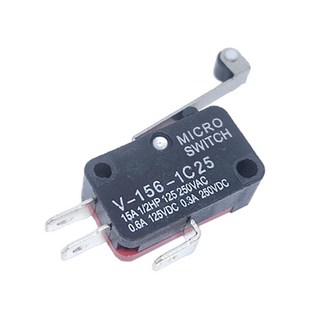 마이크로 리미트 스위치 Rolle Lever Type V-156-1C25, 1개