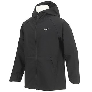 나이키 여성/주니어 바람막이 DRI-FIT UV 우븐 후드 재킷 (FZ5213-010)