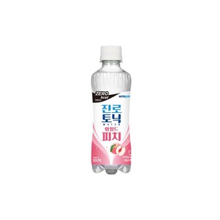 하이트진로 토닉워터 제로 와일드 피치, 8개, 300ml
