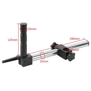 다축 조정 가능한 금속 암 산업 스테레오 경 카메라용 직경 25mm, 01 브라운, 01 브라운