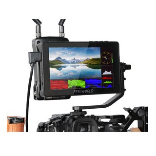 FEELWORLD 필월드 F5 Pro V4 5.5인치 4K DSLR 카메라 필드 프리뷰모니터, F5 Pro + 970베터리 및 충전기 셋트, 1개