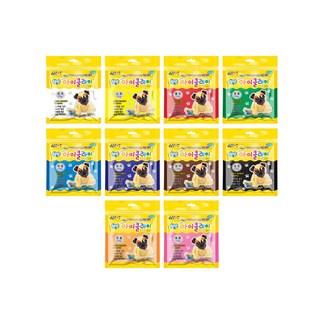 아모스 탱탱 아이클레이 110g 10색 세트, 1.1kg, 1세트