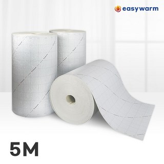 고성능 알루미늄 열반사단열재 결로방지 복합단열재 5m 베란다 곰팡이 단열시트 보온, 단면 점착형 5M