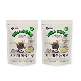 웰콩 프리미엄 서리태볶음 가루 500G, 2개