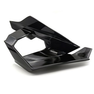 혼다 CBR650R 2019-2024 오토바이 페어링 장식 및 프론트 윙 사이드 패널 보호 커버 액세서리, 01 Bright black