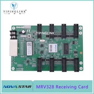 노바 스타 MRV328 LED 디스플레이 수신 카드 풀 컬러 스크린 제어 시스템 8 개 16P 포트, 한개옵션0, 한개옵션0