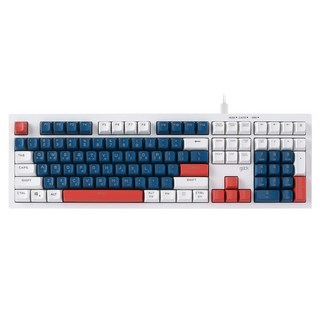 지클릭커 오피스프로 OPK50 사일런스 M RGB 무소음 방수 키보드 108, Gundam CR2, 제조사축