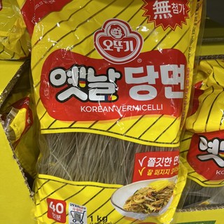 오뚜기 옛날 당면 성분 칼로리 1kg 대용량, 1개