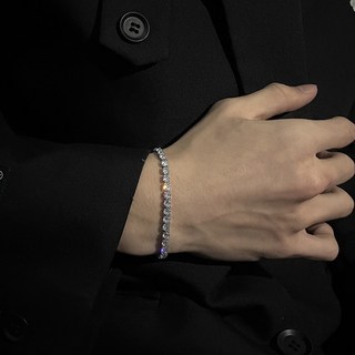 실버 골드 화이트블랙 테니스팔찌