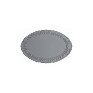시라쿠스 로렐 리프 실리콘 테이블매트, gray, 44×30, 2개