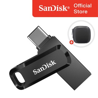 샌디스크 울트라 듀얼 고 C타입 USB 3.1 SDDDC3-G46 블랙 / USB 보관 케이스, 1TB