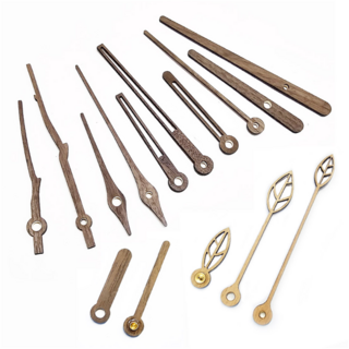 무소음 시계 무브먼트 14mm 16mm 22mm DIY 시계바늘 시계만들기 재료 부품 바늘/무브먼트 각각 별도구매, 추가상품 B 나무시계바늘세트 6
