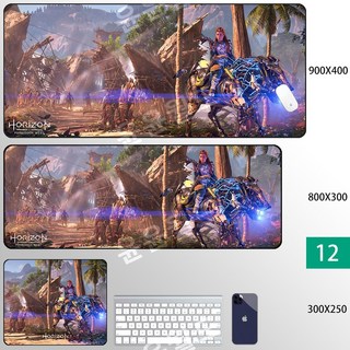 호라이즌 포비든 웨스트 캐릭터 콘솔 테이블 매트 대형 마우스 패드 장패드 3mm, 300X250mm - 두께 3mm, 1개, 12.L