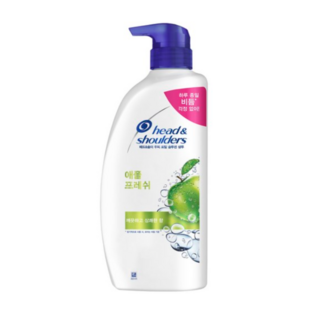 헤드앤숄더 애플 프레쉬 샴푸, 750ml, 1개