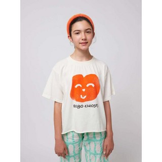 보보쇼즈 25SS 아동 반팔 티셔츠 Joyful Face T-shirt B125AC017