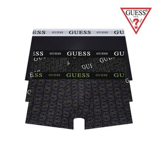 [백화점 선별상품] 게스 언더웨어 블랙 남성드로즈 3종세트 GEMDR168DR166DR163BK 152386