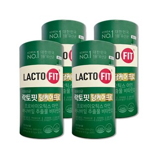 락토핏 당케어프로 유산균, 60g, 4개