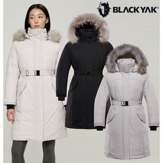 블랙야크 여성 겨울 롱기장 M콜드제로벨티드다운자켓 1BYPAW2505 블랙