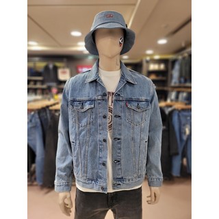리바이스 무료배송!! 청자켓의 계절이 돌아왔다!!! 청자켓 하나만 입어도 멋스러운 코디 끝이지!!! LEVI'S 오리지날 데님 트러커자켓 블루[NC불광]131