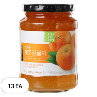 초록원 제주감귤차, 560g, 1개입, 13개