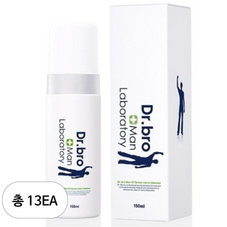 닥터브로 맨오브센스 남성청결제, 150ml, 13개