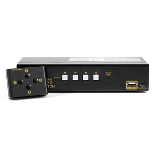 4포트 4K HDMI 리모컨 KVM 스위치 NEXT 7014KVM-KP