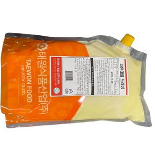 태원식품산업 파인애플드레싱 2kg 야채샐러드소스, 1개