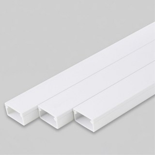 케이엠 PVC 닥트 LAN 1M 백색 40x30x1000mm, 1개