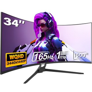 34인치 울트라와이드 커브드 게이밍 모니터