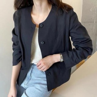 여성 옷 트위드 자켓 블레이저자켓 데님자켓 봄 가을 패션 코디 데일리룩 오오티디 오피스룩 심플 베이직