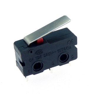 KW11 250V 버클 접촉 택트 손잡이 3 핀 핀 오프 온 개입 3Z 3 5A 10 일자형 버튼, 파란, 1개