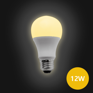 e26 소켓 LED 전구 12W 전구색(주황색빛 3000K), 전구색, 2개
