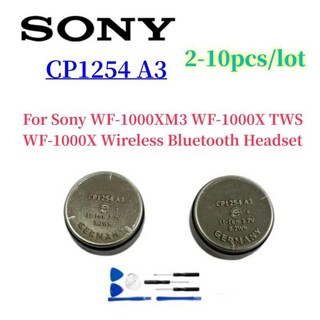 2-10pcs 배터리 헤드셋 Edifier Varta 진정한 새 CP1254 A3 nb2 TWS 용 55mAh 이온 용 이어폰 3.7V CP1254 pro 용 리튬, 3)CP1254-A3 -2pcs
