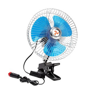 디제이디 차량용 선풍기 대형 집게 피스 겸용 카팬, 24V선풍기