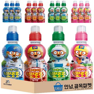 팔도 뽀로로 어린이 음료 세트