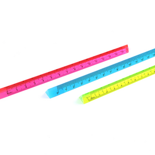 고마곰에듀 15cm 아크릴 삼각자 1+1+1 어린이학용품자, 1세트
