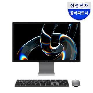 삼성전자 올인원 프로 일체형 PC DM970AGA-L51AR 27인치 인텔 울트라5 32GB WIN11 기업용 사무용 학습용 AI 컴퓨터 PC, RAM 32GB + SSD 512GB