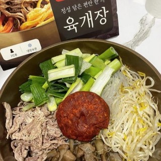 편아담 육개장 프리미엄 밀키트 2인, 1850g, 1개