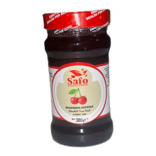 SAFO CHERRY JAM 사포 체리 잼, 1개, 380g