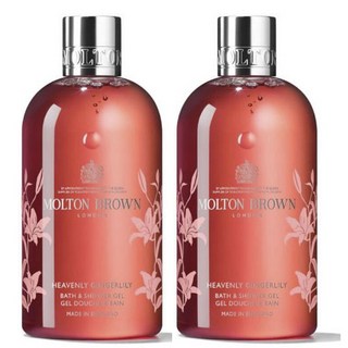 몰튼브라운 헤븐리 진저릴리 배쓰 & 샤워젤, 2개, 300ml
