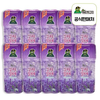 산도깨비 방향제 실내용 탈취제 라벤더향, 260g, 10개