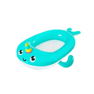 베스트웨이 아기고래 뚜치 유아용 물놀이 튜브 BW_34140, 혼합색상, 1개