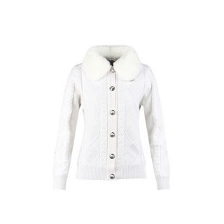 럭스골프 430골프 여성 방풍 퍼 니트 가디건 LB3W708W