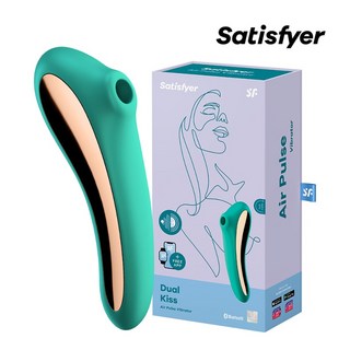 [파격할인] 새티스파이어 럭셔리 고급 흡입 진동 바이브레이터 성인용품 모음, 1개, 듀얼키스 그린 대표 이미지 - 새티 추천