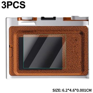 후지필름 인스탁스 미니 Evo 카메라 화면 보호기 HD 투명 스크래치 방지 커버용 강화유리, 01 for Instax Mini Evo, 01 3PCS, 3개